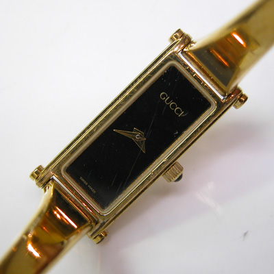交換作業込み GUCCI 1500用 汎用ガラス&ガラスパッキン - ブランド腕時計