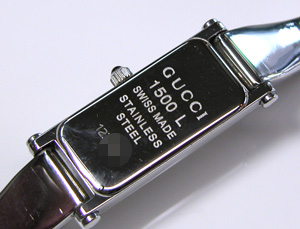 時計GUCCI-1500L電池交換