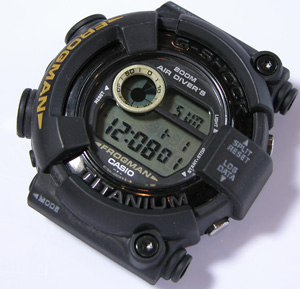 G-SHOCK/FROGMAN/DW8200-1294 AirDiver 時計電池交換