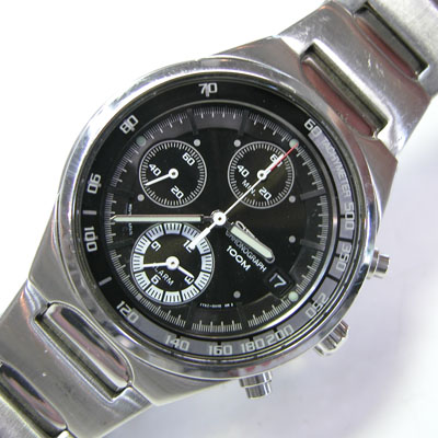 Seiko chronograph 7T62-0AX0 腕時計(w1731)